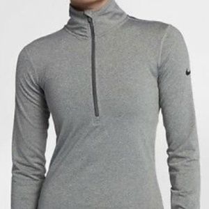 NIKE Pro Dri-Fit Hyperwarm Half Zip Sz M